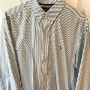 Ralph Lauren Polo Seersucker Dress Shirt
